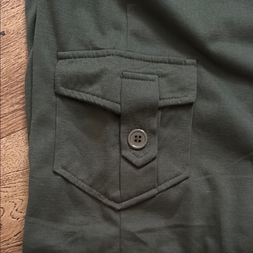 Olive Green Cargo Pants